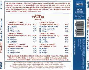 CD Antonio Vivaldi: Complete Recorder Concertos