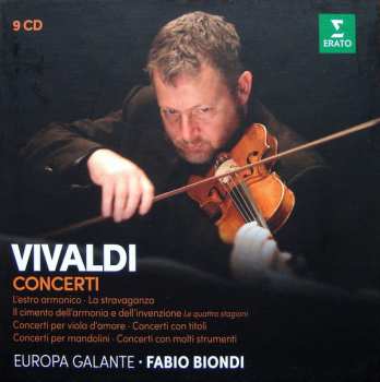 9CD/Dobozkészlet Antonio Vivaldi: Concerti