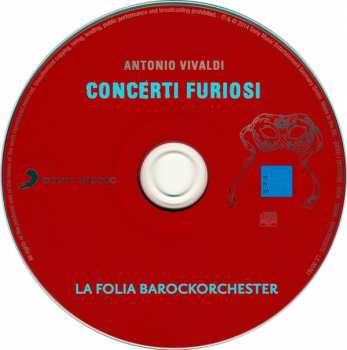 CD Antonio Vivaldi: Concerti Furiosi