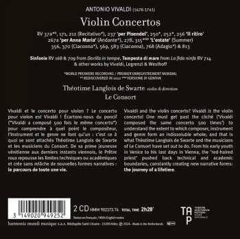2CD Antonio Vivaldi: Concerti Per Una Vita