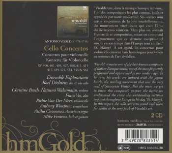 2CD Antonio Vivaldi: Concertos Pour Violoncelle / Cello Concertos
