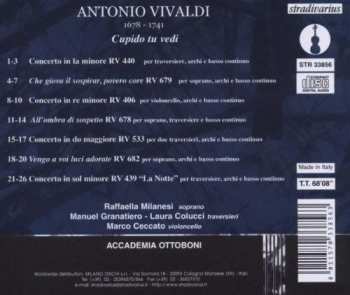 CD Antonio Vivaldi: Cupido Tu Vedi (Concerti E Cantate)