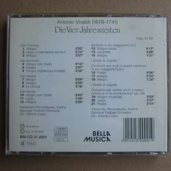 CD Antonio Vivaldi: Die Vier Jahreszeiten