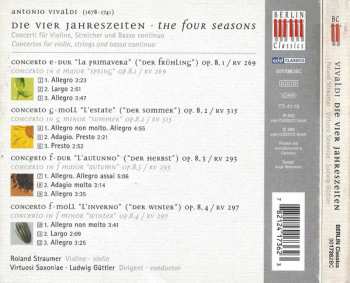 CD Antonio Vivaldi: Die Vier Jahreszeiten = The Four Seasons