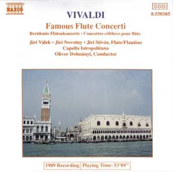 Album Antonio Vivaldi: Famous Flute Concerti