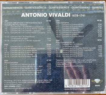 5CD/Dobozkészlet Antonio Vivaldi: Four Seasons - Cello, Oboe & Flute Concertos