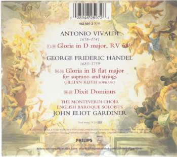 CD Antonio Vivaldi: Gloria / Dixit Dominus