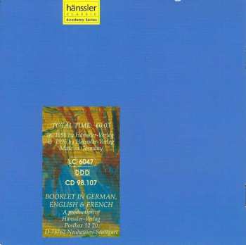 CD Antonio Vivaldi: Die Vier Jahreszeiten | The Four Seasons | Les Quatres Saisons