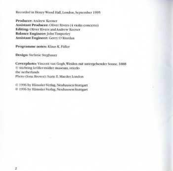 CD Antonio Vivaldi: Die Vier Jahreszeiten | The Four Seasons | Les Quatres Saisons