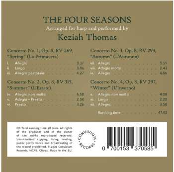 CD Antonio Vivaldi: The Four Seasons