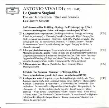 CD Berliner Philharmoniker: Le Quattro Stagioni = Die Vier Jahreszeiten = The Four Seasons / Adagio / Weihnachtskonzert = Christmas Concerto