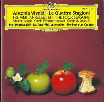 CD Berliner Philharmoniker: Le Quattro Stagioni = Die Vier Jahreszeiten = The Four Seasons / Adagio / Weihnachtskonzert = Christmas Concerto