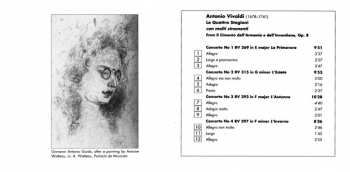 SACD Antonio Vivaldi: Le Quattro Stagioni (Dresden Version With Winds) / Le Quattro Stagioni Dell'Anno