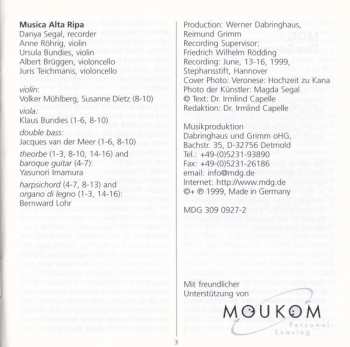 CD Antonio Vivaldi: Concertos And Chamber Music
