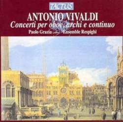CD Antonio Vivaldi: Concerti Per Oboe, Archi E Continuo