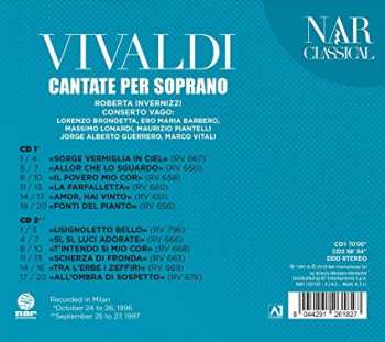 CD Antonio Vivaldi: Cantate Per Soprano