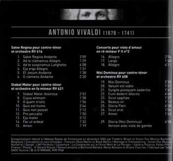 CD Antonio Vivaldi: Stabat Mater DIGI