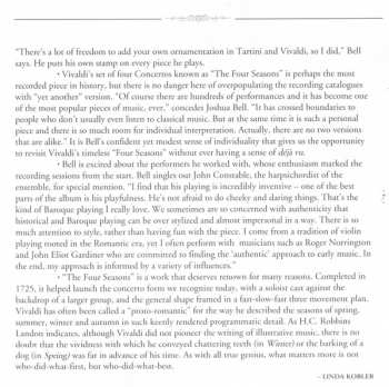 CD Antonio Vivaldi: The Four Seasons
