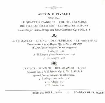CD Antonio Vivaldi: The Four Seasons