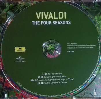 CD The London Symphony Orchestra: The Four Seasons