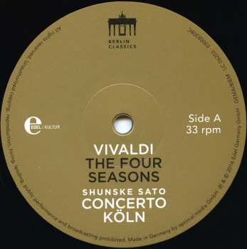 LP Antonio Vivaldi: The Four Seasons
