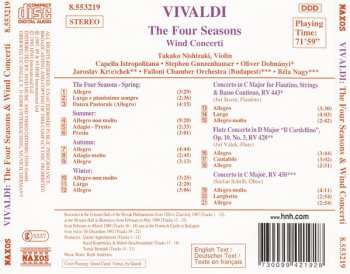 CD Antonio Vivaldi: The Four Seasons & Wind Concerti