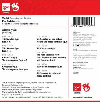 9CD Antonio Vivaldi: Vivaldi: Concertos And Sonatas