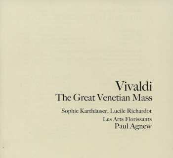 CD Antonio Vivaldi: Vivaldi: The Great Venetian Mass