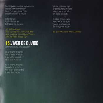 CD António Zambujo: Rua Da Emenda