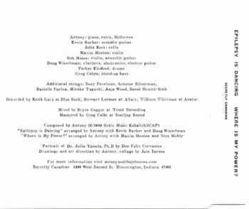 CD Antony And The Johnsons: Epilepsy Is Dancing