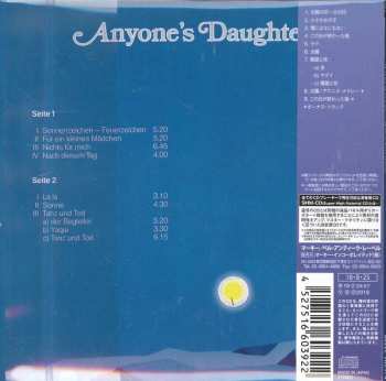 CD Anyone's Daughter: In Blau 