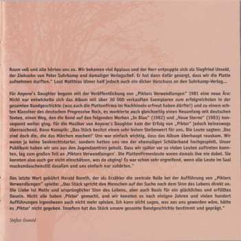 CD Anyone's Daughter: Piktors Verwandlungen