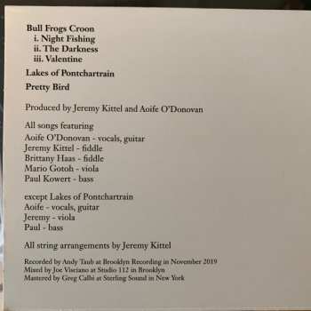 CD Aoife O'Donovan: Bull Frogs Croon (And Other Songs)
