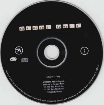 2CD Aphex Twin: Drukqs