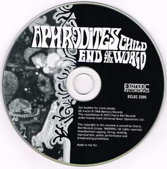 CD Aphrodite's Child: End Of The World