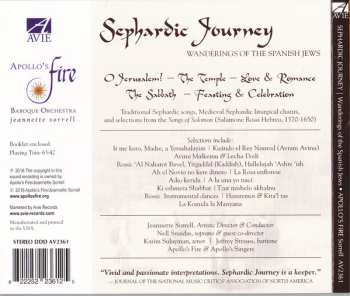 CD Apollo's Fire Baroque Orchestra: Sephardic Journey