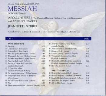2CD Apollo's Fire Baroque Orchestra: Handel Messiah