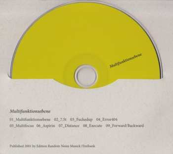 3CD Apparat: Multifunktionsebene, Tttrial and Eror, Duplex