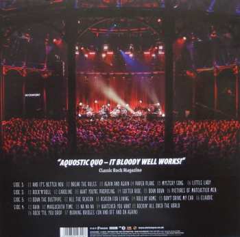 2LP Status Quo: Aquostic - Live @ The Roundhouse