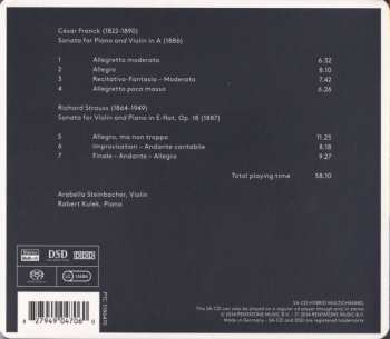 SACD César Franck: Sonatas For Violin And Piano