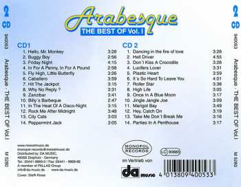 2CD Arabesque: The Best Of Vol. 1