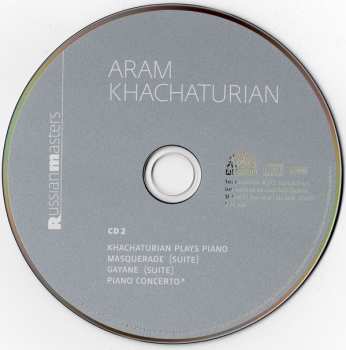 2CD Aram Khatchaturian: Composer - Conductor - Pianist