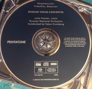 SACD Sergei Prokofiev: Russian Violin Concertos