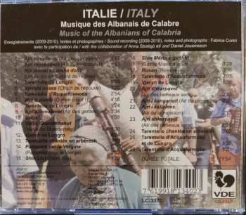 CD Arbëreshë: Italie: Musique Des Albanais De Calabre = Italy: Music Of The Albanians Of Calabria