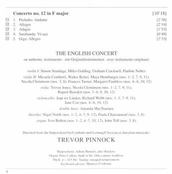2CD Arcangelo Corelli: 12 Concerti Grossi, Op. 6