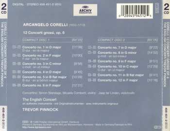 2CD Arcangelo Corelli: 12 Concerti Grossi, Op. 6