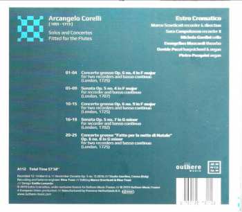 CD Arcangelo Corelli: Arcangelo Corelli - Solos And Concertos Fitted For The Flutes