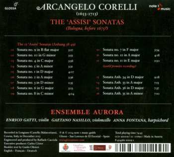 CD Arcangelo Corelli: The 'Assisi' Sonatas