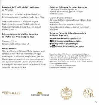 CD Arcangelo Corelli: Trionfo Romano (Fête Romaine En L'Honneur de Louis XIV)