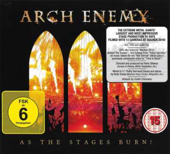 CD/DVD Arch Enemy: As The Stages Burn! DIGI